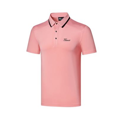 Golf tops golf sports outdoor mens casual perspiration jersey short-sleeved T-shirt quick-drying summer thin Polo PXG1 TaylorMade1 XXIO Titleist Odyssey Malbon Mizuno DESCENNTE❆ↂ◄