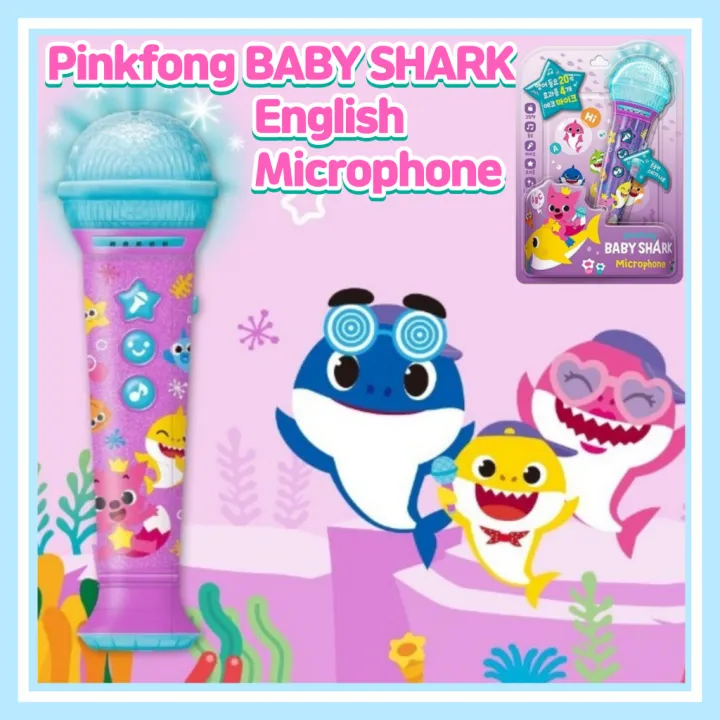 Pinkfong BABY SHARK English Microphone/Pinkfong Microphone/English Nursery Rhythm Microphone