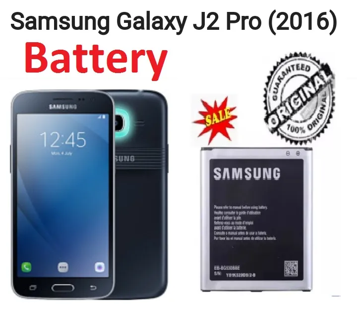 Battery For Samsung Galaxy J2 Pro 16 Model Eb Bg530bbe 2600mah Removable 100 Genuine High Quality Lazada Ph