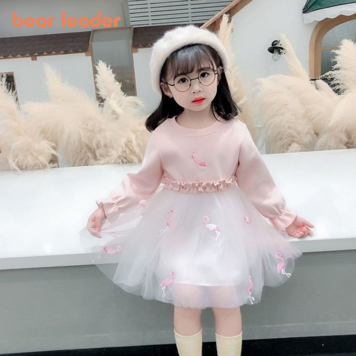 Bear Leader Váy Bé Gái Váy Công Chúa Trẻ Em Phiên Bản Hàn Quốc Mùa ...