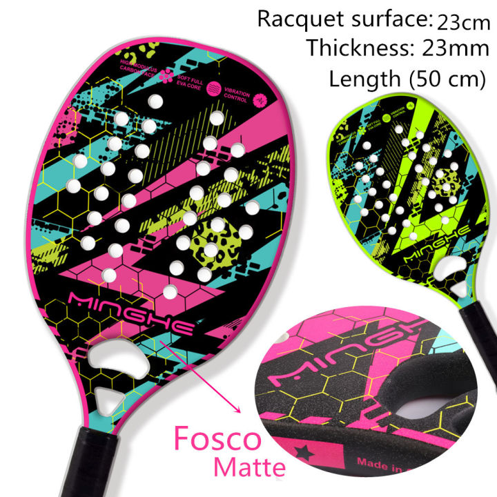 color-unisex-adult-beach-tennis-racket-full-carbon-fiber-and-soft-eva
