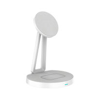 WiWU 2 In 1 Magnetic Wireless Charger 15W Universal ชาร์จศัพท์มือถือสำหรับ Type -C พอร์ตชาร์จสำหรับ Pro