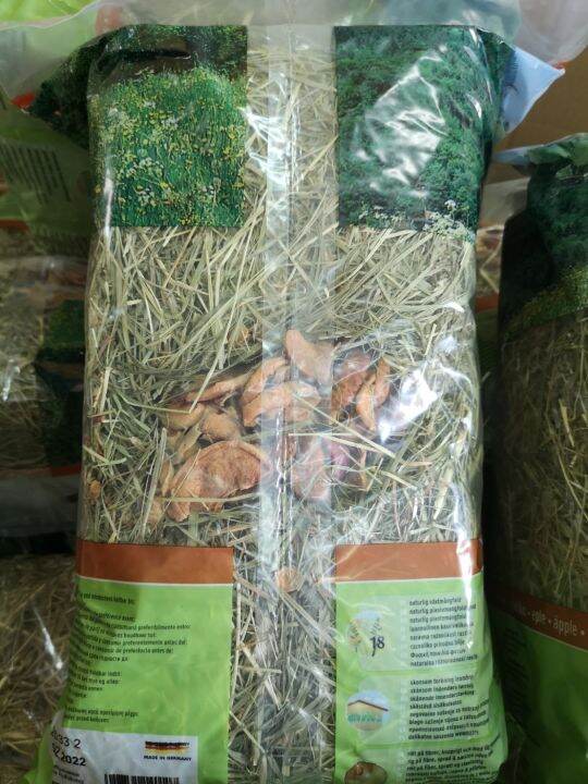 หญ้าบันนี่-เนเจอร์-bunny-nature-heu-freshgrass-hay-apple-500g