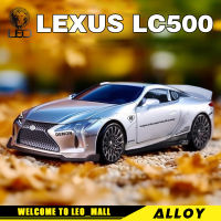 LEO 1:32 LEXUS LC500 รถบรรทุกโมเดลรถยนต์หล่อโลหะ รถสะสมของเล่นอัลลอยรถรถยนต์ Kids Toys งานอดิเรก