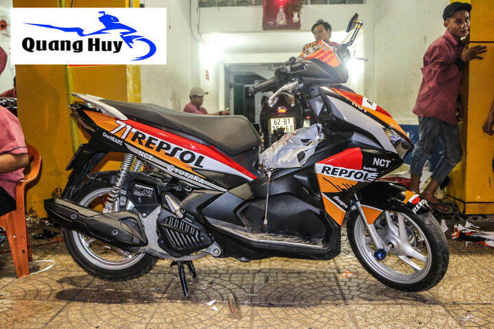 Honda airblade Repsol Fi 2009 zin mới 90 ngay chủ đứng tên  2banhvn