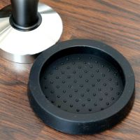 Silicone Coffee Tamper Holder Pad Round Mat Stand Thicken Non-slip Maker Anti-skid Machine Powder Espresso Kitchen Dagdet