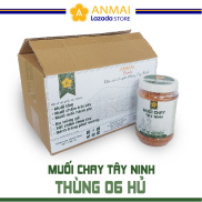 Muối Chay Tây Ninh Thùng 06 hủ ANMAI Foods