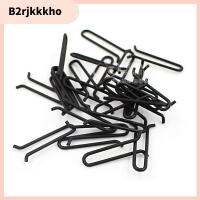 B2RJKKKHO 50pcs ปลาคาร์พตกปลา ตกปลาบาร์เรลหมุน ตะขอเบ็ดตกปลา ตะขอสำหรับแขวน สแนปตกปลา ของใหม่ เหยื่อล่อปลา ความปลอดภัย snaps อุปกรณ์ตกปลาสำหรับตกปลา