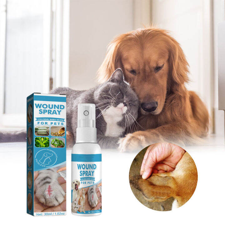 Pet Promote Wound Healing Spray Relieving Skin Inflammation Spray for