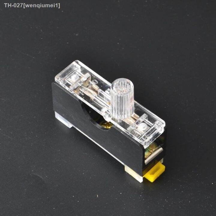 1pcs-35mm-din-rail-6x30mm-glass-fuse-holder-single-guide-fuse-box-with-10a-fuse