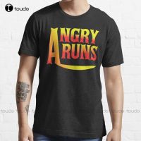 Angry Runs Good Morning Football T-Shirt S T-Shirts Custom Aldult Teen Unisex Digital Printing Tee Shirt Fashion Funny New