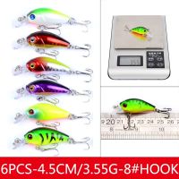 Minnow Hard เหยื่อชุด Wobbler ประดิษฐ์สำหรับ Trolling Pike Crankbait Tackle Fishing Lure ชุด Baubles Swimbait Spiners ปลาคาร์พผสม