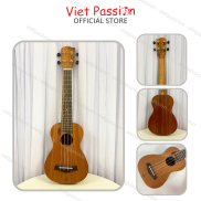 Đàn ukulele soprano size 21 gỗ Mẫu 7 Lá mới thiết kế nhỏ gọn