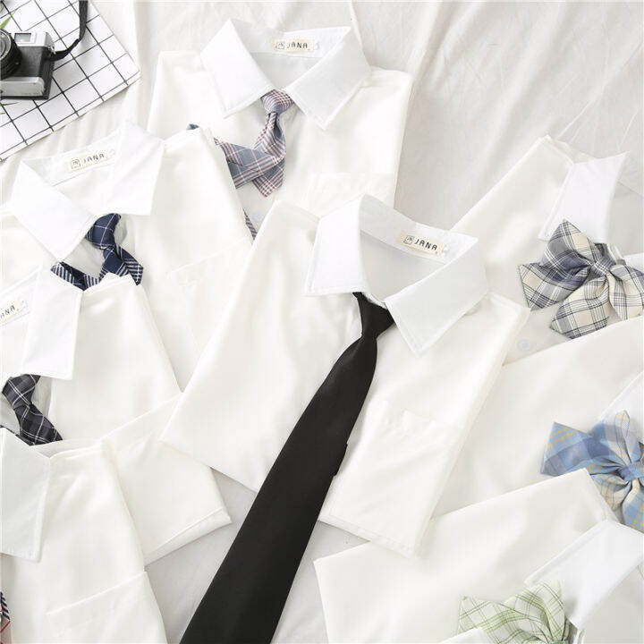 women-summer-blouses-shirt-short-sleeve-solid-white-blouse-tops-with-tie-bow-korean-style-female-shirts-lapel-blusas-13520