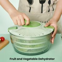 ที่สลัดน้ำ ที่ปั่นผักแห้ง ผักผลไม้เครื่องเป่าสลัด Spinner Multifunction ที่สลัดน้ำผัก Dehydrator