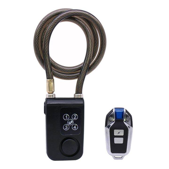 Bike Motorcycle Lock Alarm Wireless Remote Control Waterproof 110DB