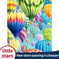 {KUT Department Store} Little Stars ภาพวาดเพชรตั้งค่าเจาะเต็มรอบบอลลูนลมร้อน30x4ตกแต่งบ้าน DIY 0ซม.