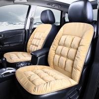 Universal Soft Seat Cover ฤดูใบไม้ร่วงฤดูหนาว Plush รถเบาะหน้า Auto Pad Mat