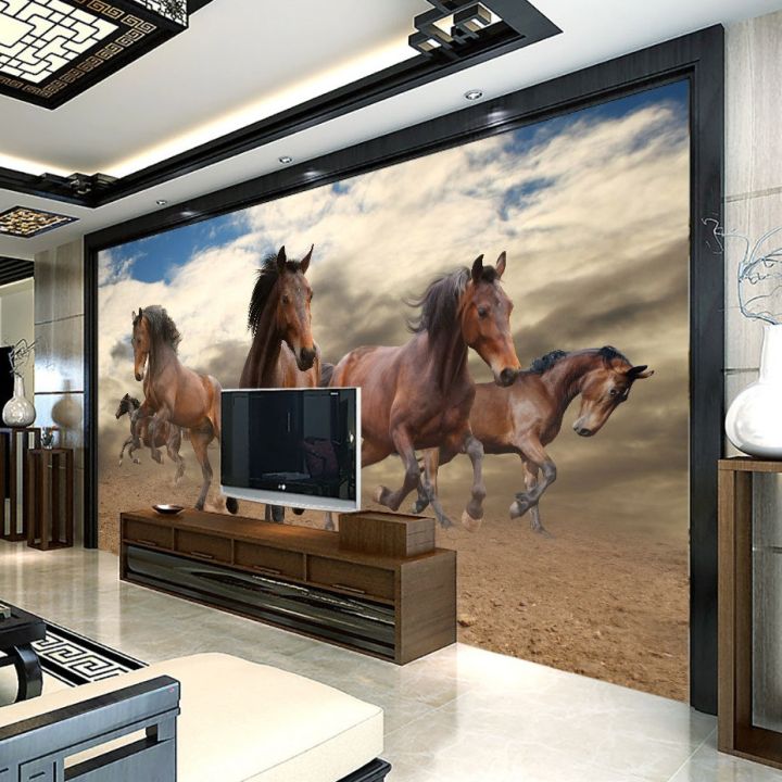 custom-3d-mural-wallpaper-non-woven-stereoscopic-galloping-horse-home-decoration-wall-art-for-living-room-bedroom-wallpaper-roll