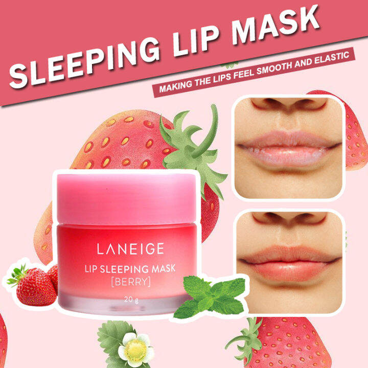 Laneige Korea Lip Sleeping Mask Night Sleep Moistened Lip Balm