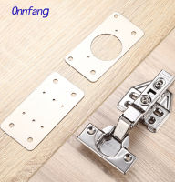 Cabinet Door Hinge Repair Plate Fixing Plate Cabinet Door Damage Repair Stainless Steel Reinforcement Hinge Repair Accessories