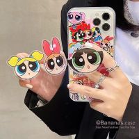 xinhuilinmeimaoyiyou การ์ตูนน่ารัก Powerpuff ที่วางโทรศัพท์มือถือ ขี้เกียจ ที่วางกล้องส่องทางไกล เครื่องมือที่มีประโยชน์ อุป