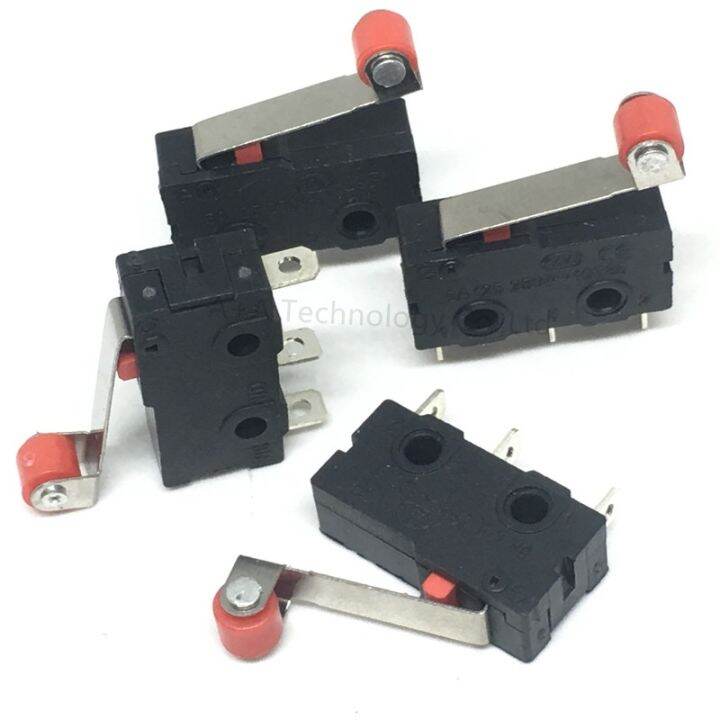 Pcs Mini Micro Limit Switch Roller Lever Arm Spdt Snap Action Lot