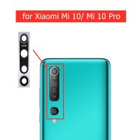 【✱2023 HOT✱】 zef30h 2ชิ้น/เซ็ตสำหรับ Xiaomi Mi 10 /Mi 10 Pro เลนส์กระจกกล้องถ่ายรูปด้านหลังกระจกกล้องมองหลังพร้อมกาว3เมตรอะไหล่ซ่อม