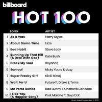 MP3 Billboard Hot 100 Singles Chart 03.09.2022 * CD-MP3 , USB-MP3*