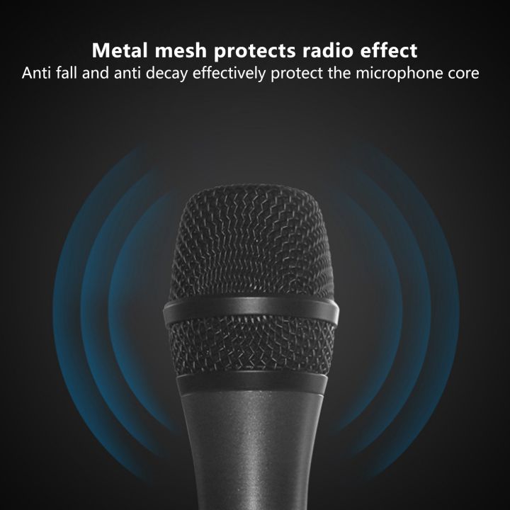ไมค์ไมโครโฟนแบบใช้มือถือคาราโอเกะแบบไดนามิกแฟชั่นมีสายเคเบิล-xlr-สำหรับพูดสำหรับงานแต่งงานสำหรับคาราโอเกะที่บ้าน