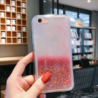 VRQR Glitter Liquid Quicksand Case โทรศัพท์ OPPO A37 A39 A57 A59 F1S Star Sequins Clear OPPO A83 F7 A3 F5 A73 A79 Soft TPU Cover