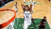 Giannis Antetokounmpo โปสเตอร์ศิลปะบาสเก็ตบอลสตาร์วัสดุผ้าใบเหมาะสำหรับตกแต่งบ้านและของขวัญ