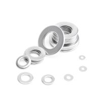 【CW】 20/50/100pcs Stainless Steel Washer M1.6-M16 Spacer Plain Gasket for Screw Bolt Flat Ultrathin Shim