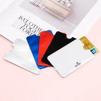 5/10 Buah Pemegang Kartu RFID Blocker Melindungi Casing Penutup Anti-pencurian Memblokir Lengan Kredit Mode Baru Perlindungan Kartu Bank Keamanan