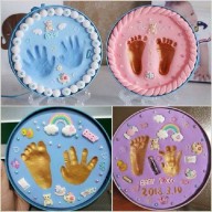 Bộ đất nặn in dấu chân tay 3D cho bé - Baby Hands and Feet Prints thumbnail