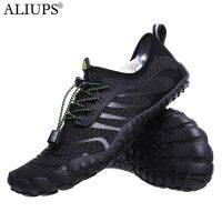 [Flying shoes] ALIUPS รอเท้าลุยน้ำผู้ชายการว่ายน้ำในน้ำรองเท้าผ้าใบสตรีเท้าเปล่ารองเท้าแตะชายหาดต้นน้ำแห้งเร็วทะเลแม่น้ำยิมดำน้ำ