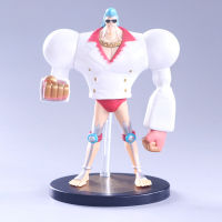 [JP TOY] โมเดลของสะสมสไตล์เท่ๆตุ๊กตาขยับแขนขาได้ทำจาก PVC ชุดสีขาวแฟรงกี้