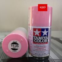 CDF สีสเปรย์  ทามิย่า Tamiya TS-25 pink 100ml สีชมพู สีพ่นรถยนต์  Spray Paint