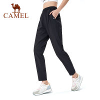 Cameljeans กางเกงกางเกงผ้าไหมน้ำแข็งสำหรับผู้หญิง,กางเกงกีฬาแห้งเร็วระบายอากาศได้ดีในฤดูร้อน