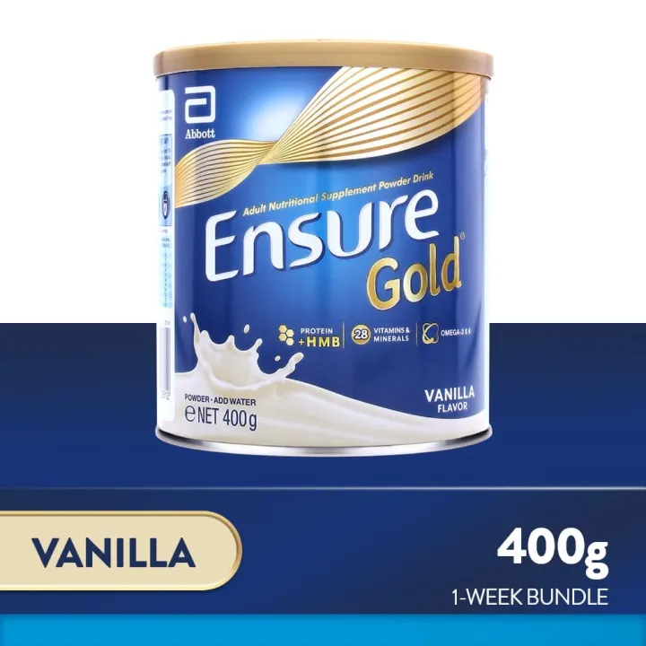 ORIGINAL Ensure Gold HMB Vanilla 400g CHEAPEST PRICE with FREEBIE