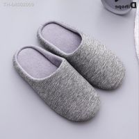 ❇❣❈ Men Indoor Slippers Soft Plush Cotton Slippers Non-Slip Floor Shoes Solid Color Thin Home Sock Slipper Mens Slides For Bedroom