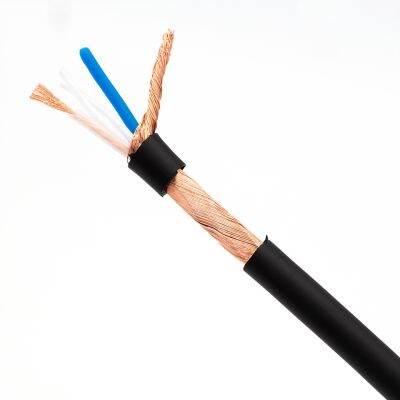 Kabel mogami asli 2549 kawat jumlah besar kapasitansi konduktor OFC 22AWG rendah perisai dilayani dan konstruksi pasangan terpilin