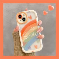 {OLI STUDIO} เคสโทรศัพท์โปร่งใสหัวใจน่ารักรักเคสกันกระแทกมือถือสำหรับ iPhone 14 13 12 11 Pro Max เคสฝาหลังซิลิโคนอ่อนชัดเจน