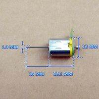 【✆New✆】 yaogang1588144717 Motor Listrik N20ขนาดเล็ก10มม. * 15มม. Dc 12V ความเร็วสูงจอ Dc 15มม. ยาว1มม. เพลาคู่