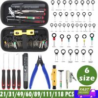 ∏◎❡ Car Terminal Removal Electrical Wiring Wire Harness Crimp Connector Pin Extractor Kit Repair Hand Tools With 4pcs Pick Hook Set