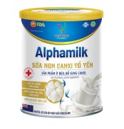 Sữa bột Alphamil Glucerna Tổ Yến- Giúp bồi bổ cơ thể, tăng sức đề kháng