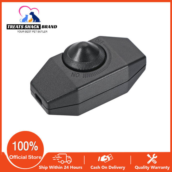 AC 220V 1A Pet Heating Lamp Holder Rotary Cord Switch Slide Control