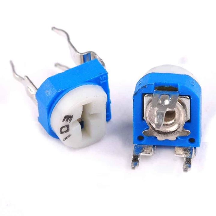 5pcs-rm065-rm-065-trimmer-resistors-potentiometer-3pin-100-1mohm-blue-white-variable-horizontal-adjustable-potentiometers-kit