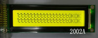 5V LCD2002 20X2 2002 202 LCD display module lcm yellow-green Yellow LED backlight 20*2 lcd High quality