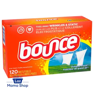 Bounce Fabric Softener Dryer Sheets with Febreze Freshness, Sport